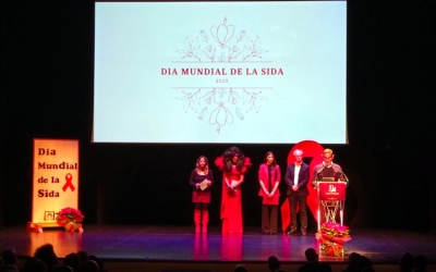 Un dels moments de l'acte institucional/ Karen Madrid